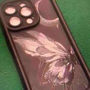 Case-Mate Black and Silver Artistic Phone Case